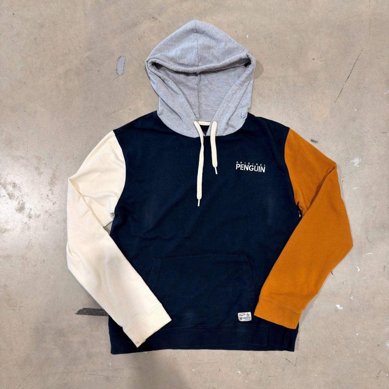 Penguin Colour Block Hoodie