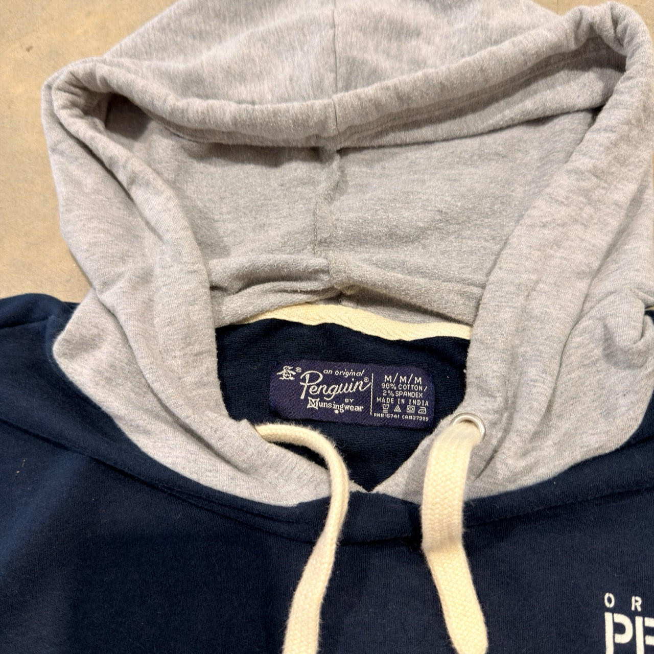 Penguin Colour Block Hoodie