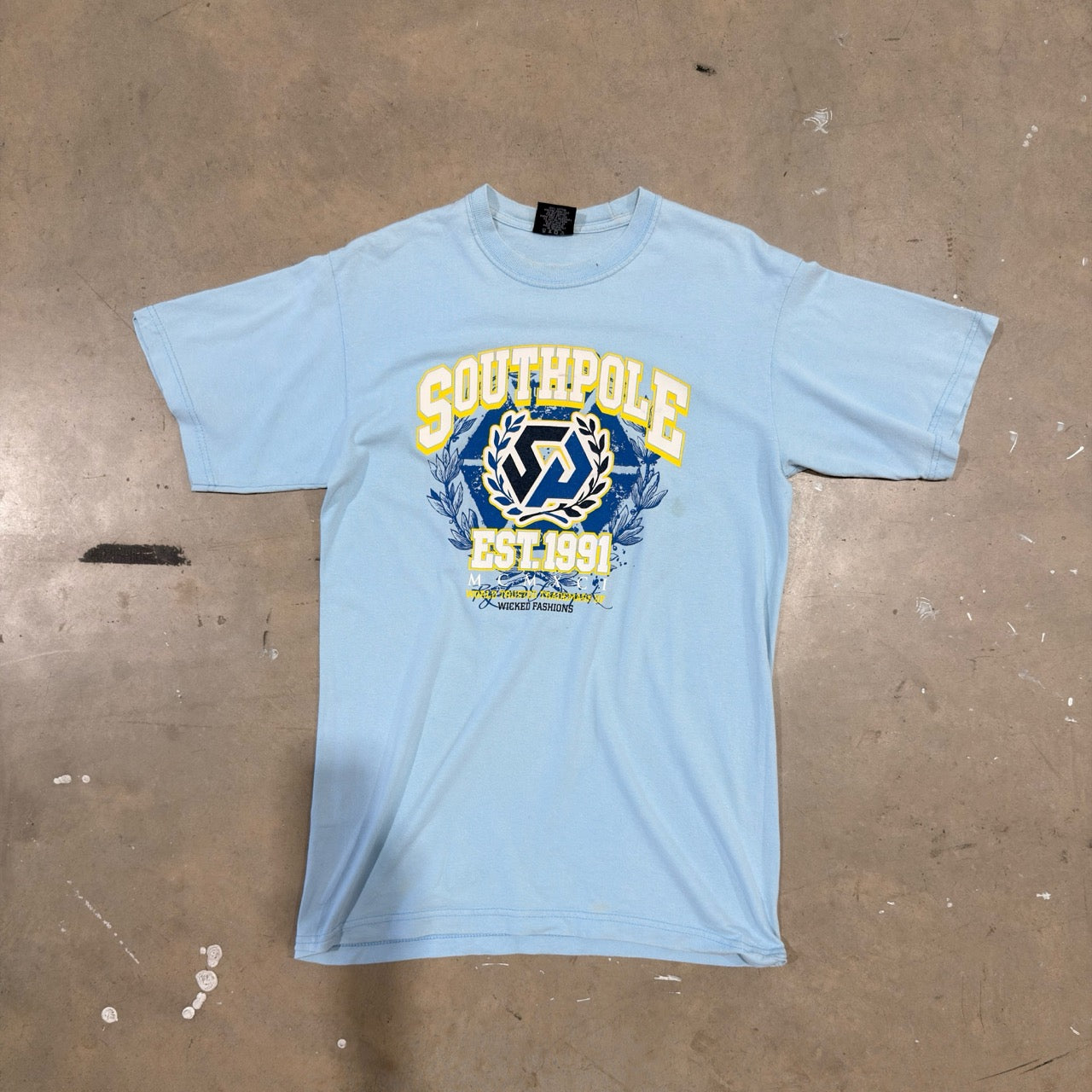South Pole Baby Blue Tee