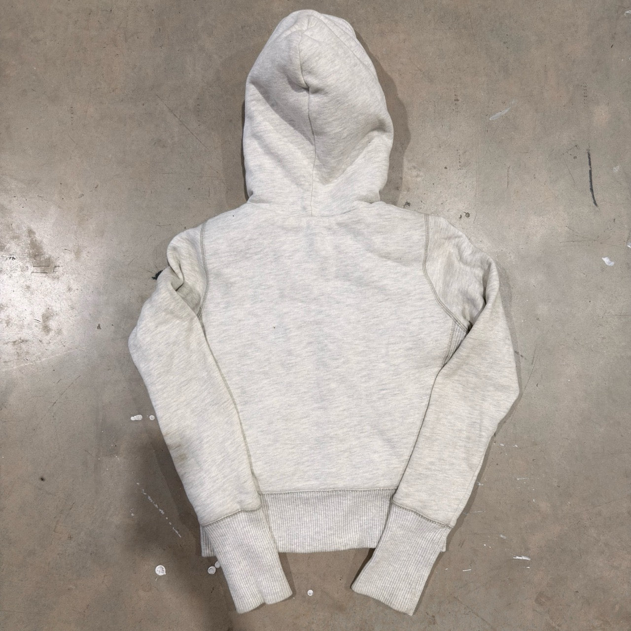 Abercrombie & Fitch Grey Zip-Up Hoodie
