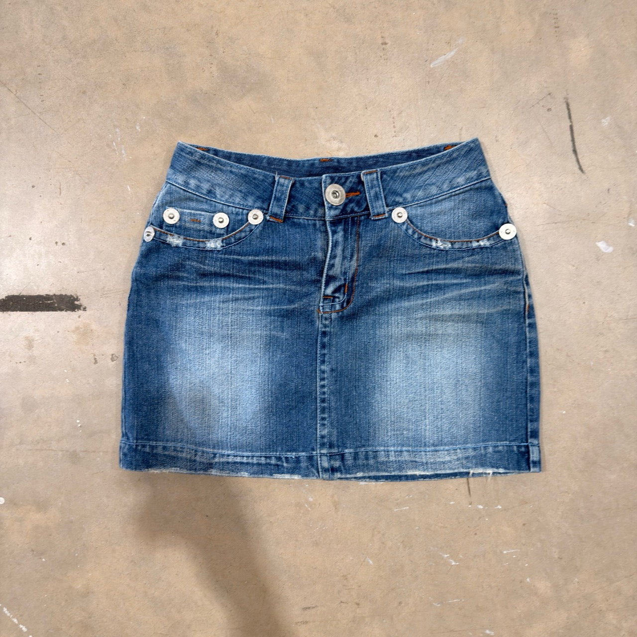 Denim Mini Skirt