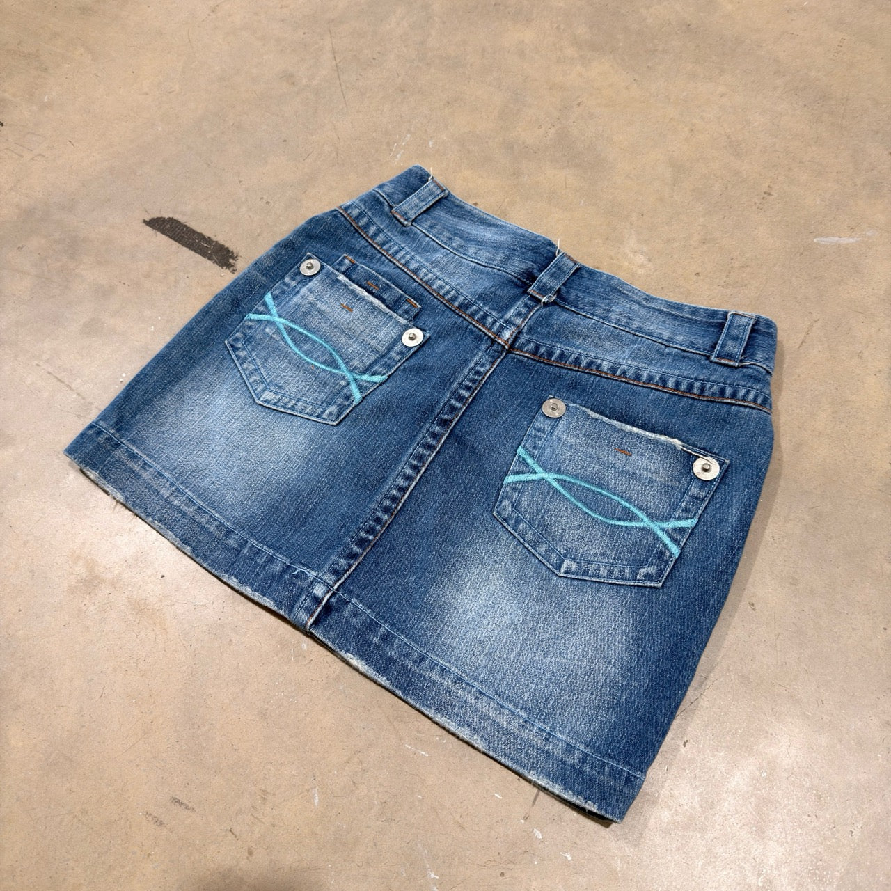 Denim Mini Skirt
