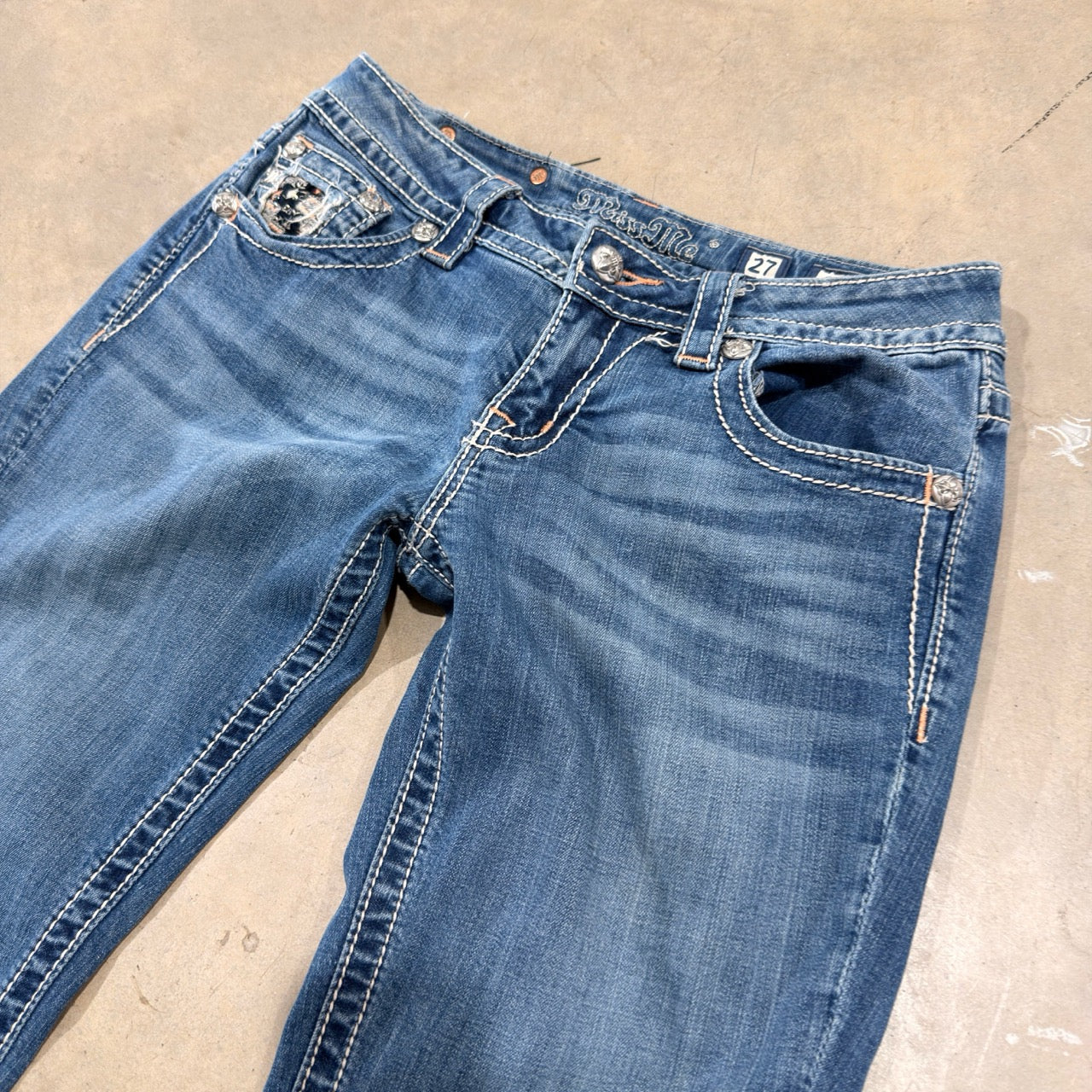 Miss Me Medium Wash Boot-Cut Jeans