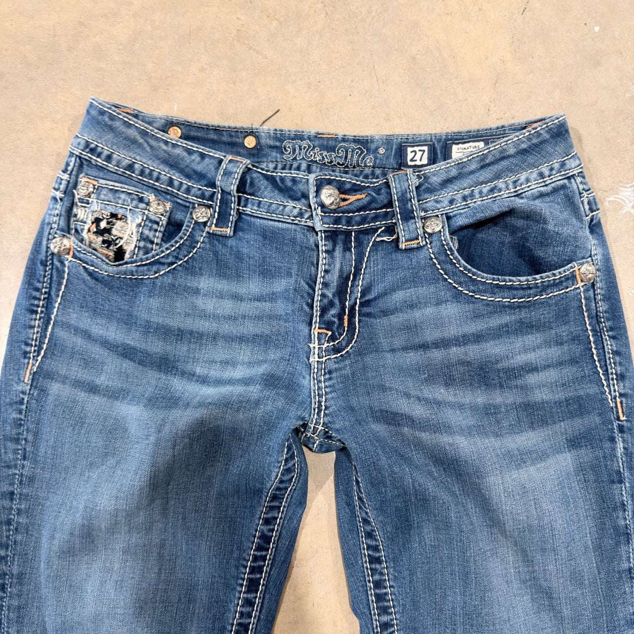 Miss Me Medium Wash Boot-Cut Jeans