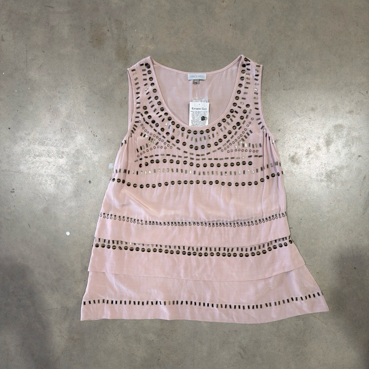 Grace Hill Sequin Tank Top