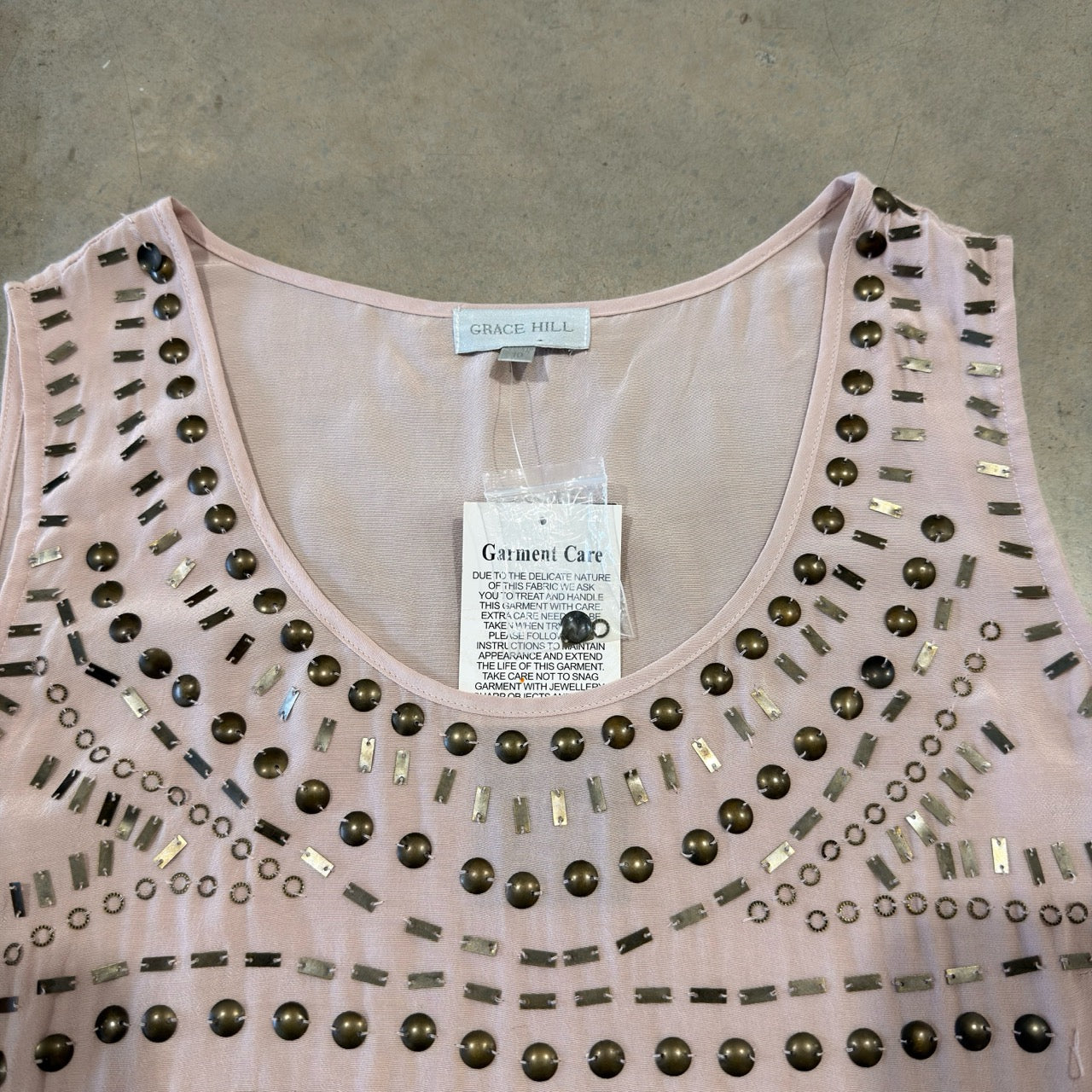Grace Hill Sequin Tank Top