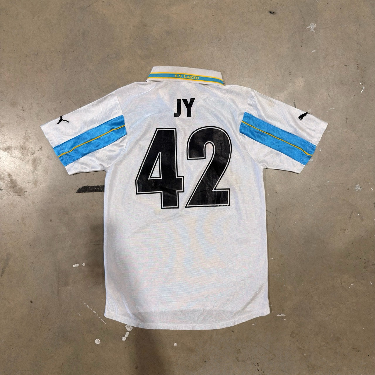 Puma Lazio White Silver Jersey