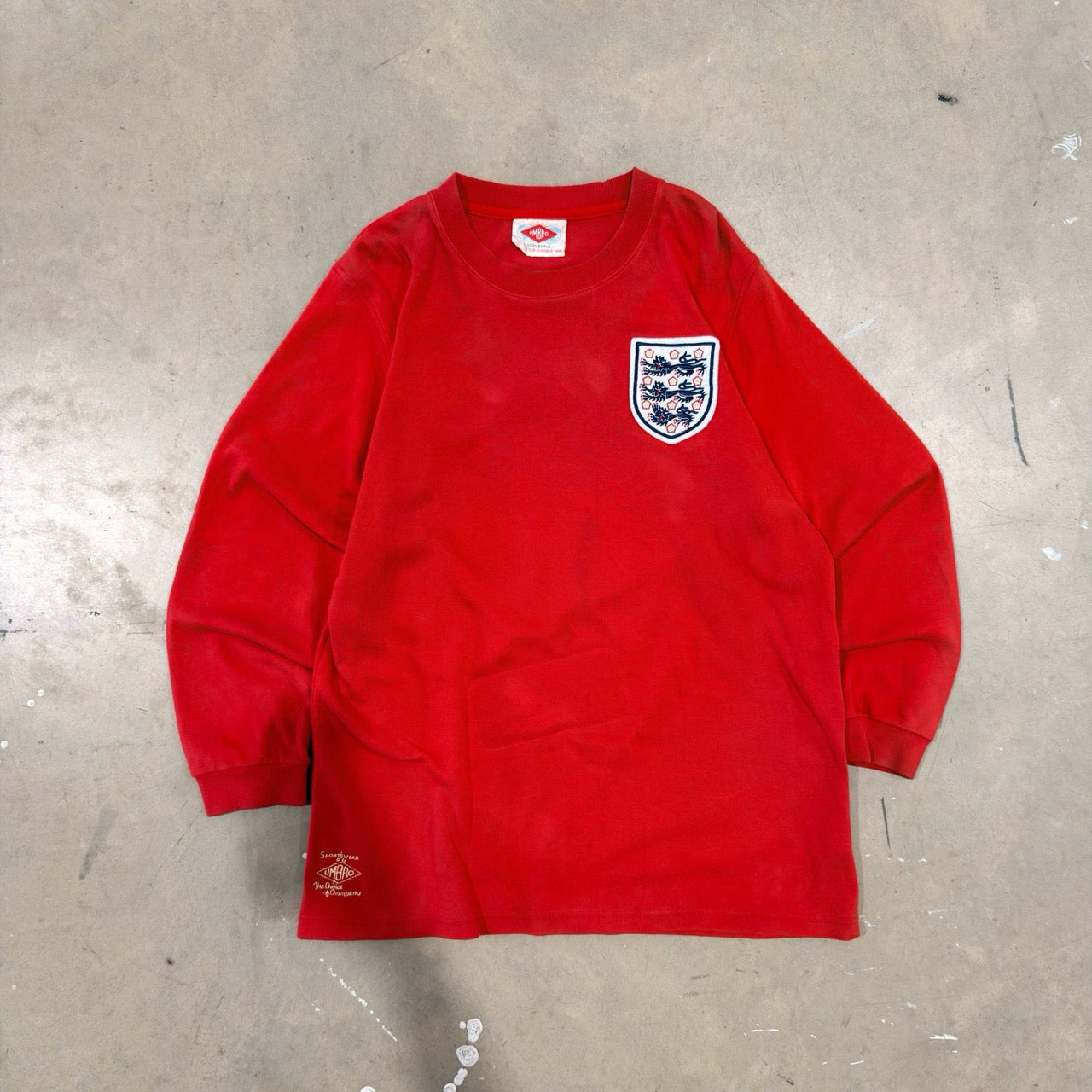 Umbro 1960s England Long Sleeve
