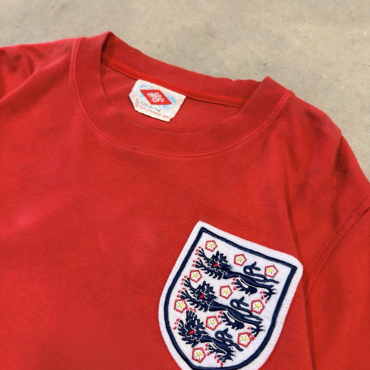 Umbro 1960s England Long Sleeve